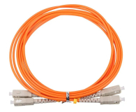ExtraLink SC/UPC-SC/UPC Patchcord Wielomodowy Duplex 50/125 3mm 2m - 1543598 - zdjęcie 1